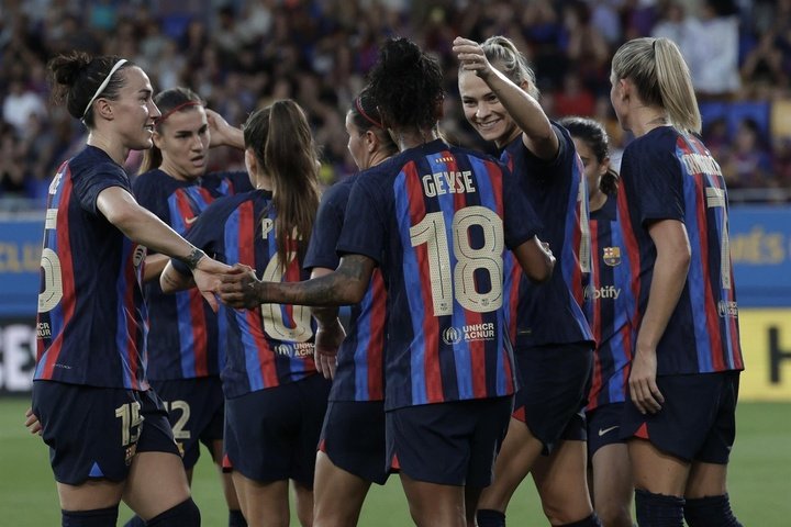 'Game', set y partido para un Barça Femenino que baila samba