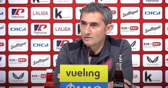 Valverde analizó el partido ante el Getafe. Youtube/AthleticClub