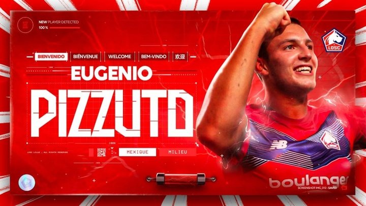 New signing for Lille: Pizzuto arrives from Pachuca