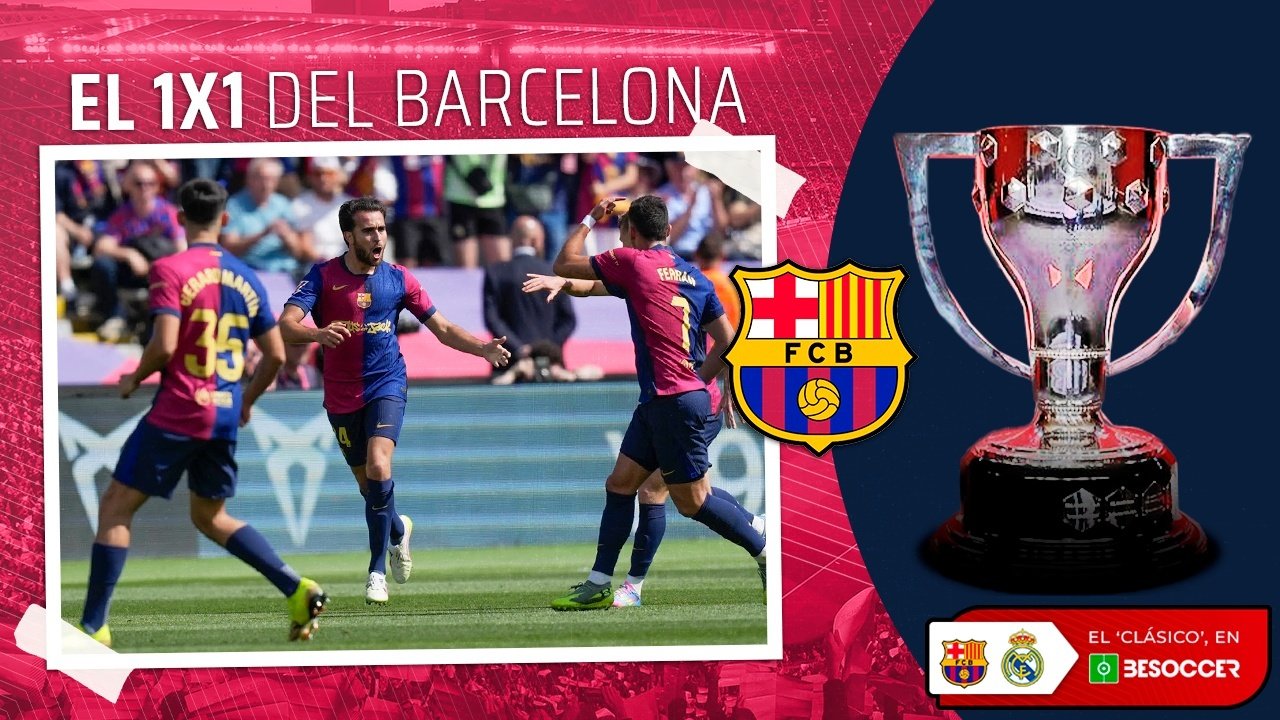 El 1x1 del Barcelona en el 'Clásico'. BeSoccer