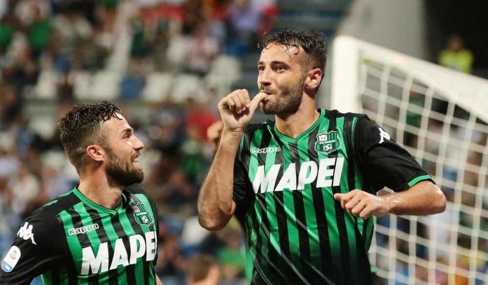 Mapei est le principal sponsor de l'équipe. SassuoloUS