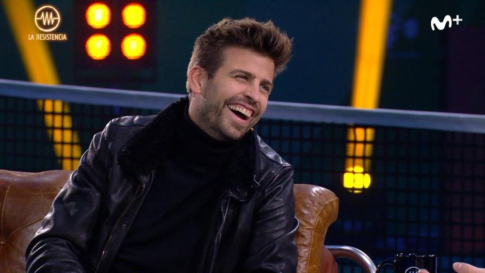 Pique returned to La Resistencia. Captura/Movistar