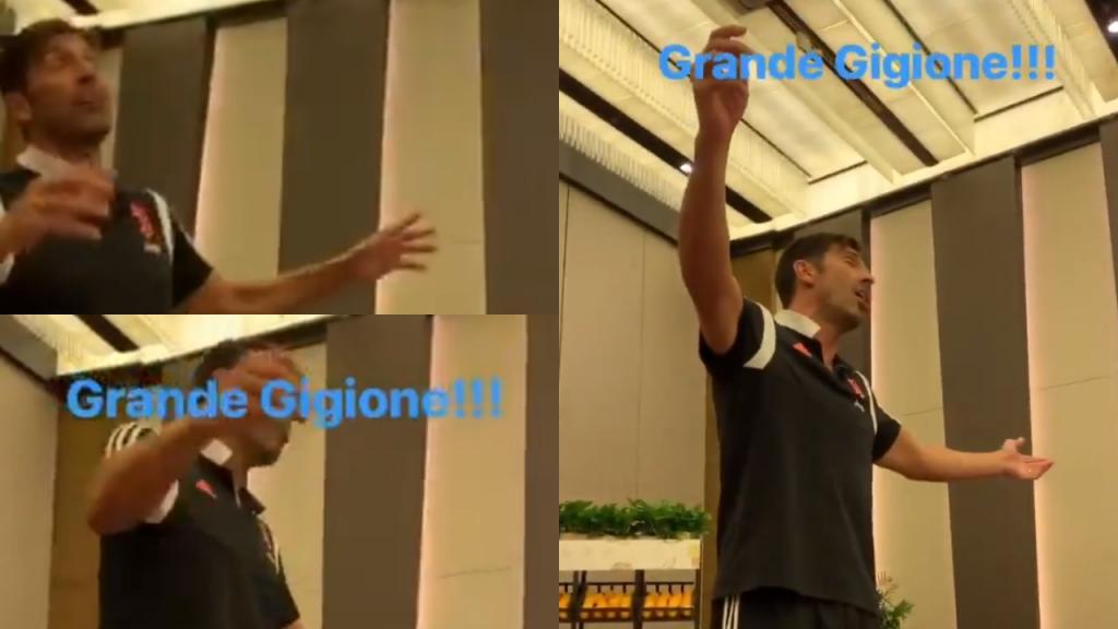 Buffon Rapero Buffon no solo es un gran portero... ¡también canta!
