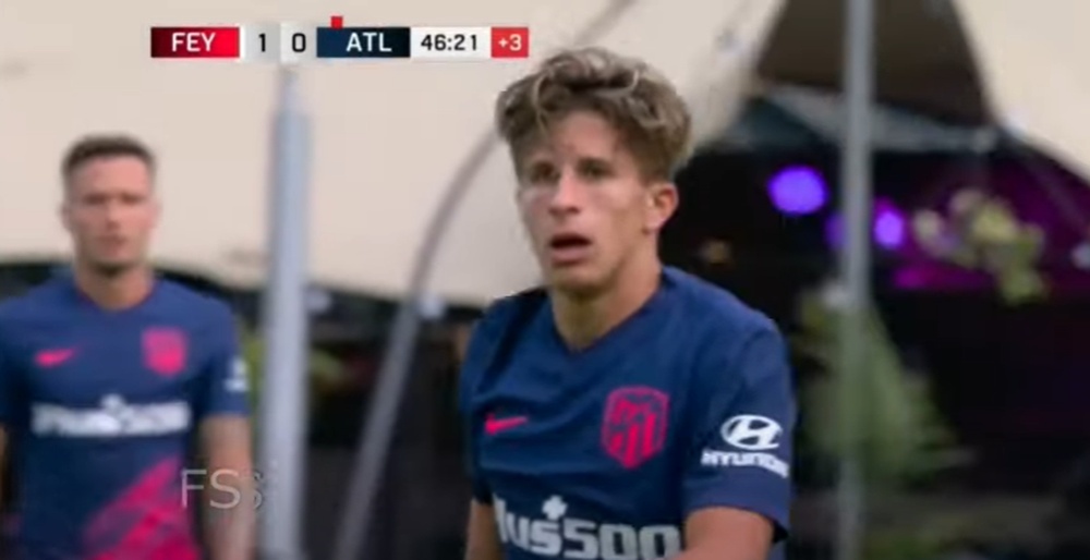 Giuliano Simeone marcó en la segunda mitad del encuentro. YouTube/FutureStarsPremium