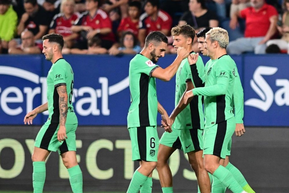 Atletico v Cadiz, matchday 8, La Liga, 01/10/2023, possible lineups. EFE