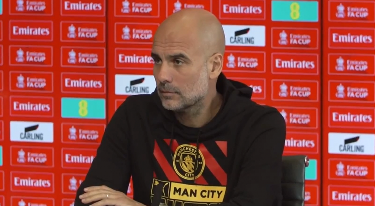 Guardiola fala sobre a possibilidade da tríplice coroa: 