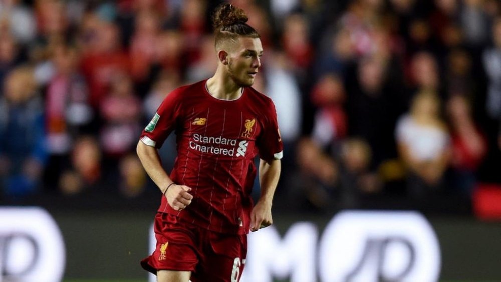 Harvey Elliott met Anfield à ses pieds.  Twitter/LFC