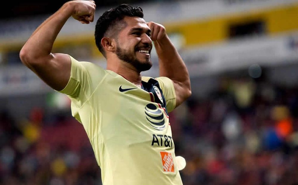 Henry Martín podría salir del América. EFE