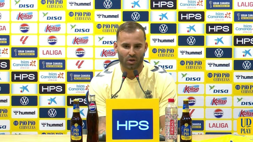 Jesé fue presentado como nuevo jugador de Las Palmas. Captura/ UD Las Palmas