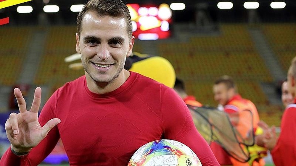 Logró el primer 'hat trick' de su club: el español que ya hace historia en Polonia. Jagiellonia