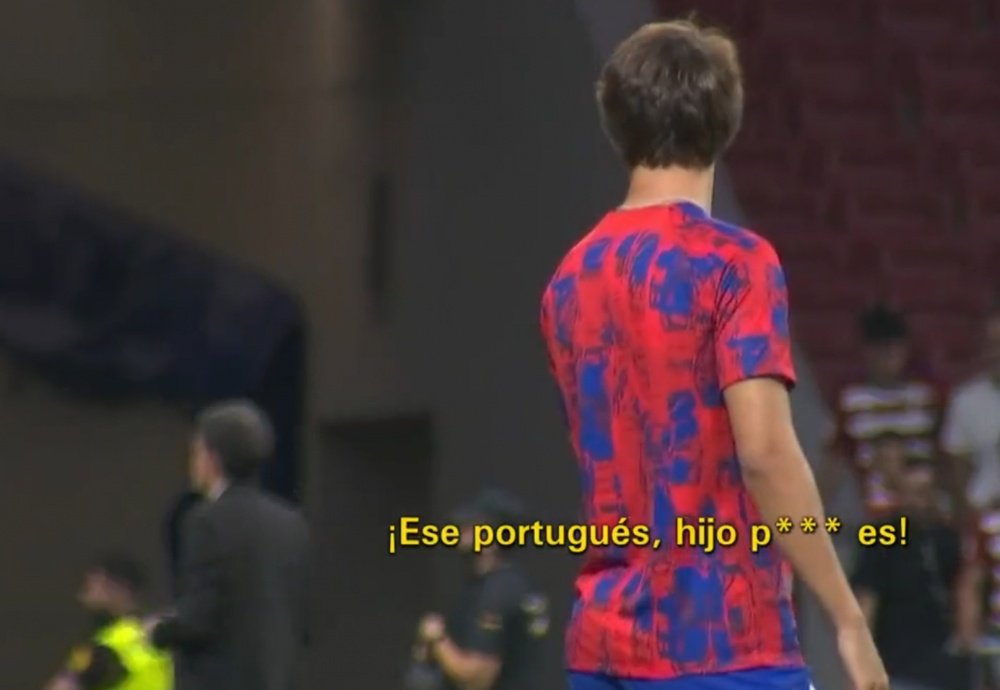 Joao Félix fue pitado e insultado en el Metropolitano. Captura/GOL