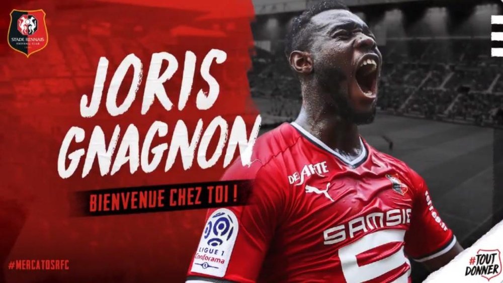 Gnagnon se marcha al Rennes. Captura/staderennais