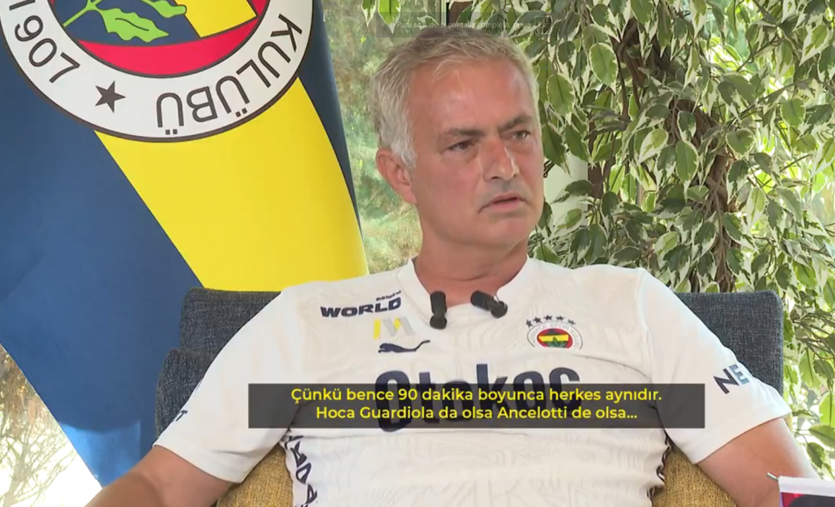 L'entraîneur de Fenerbahçe, Jose Mourinho, a donné une interview à 'HT Spor' dans laquelle il a abordé plusieurs sujets. L'un d'entre eux concerne Arda Guler et son adaptation au Real Madrid, considérant qu'il fait preuve de personnalité et de qualité.