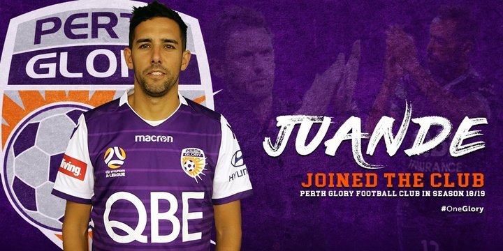 El Perth Glory firmó a Juande