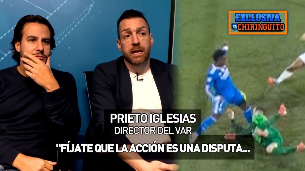 VAR: Scontro Vinicius-Peña in Elche-Real Madrid accidentale