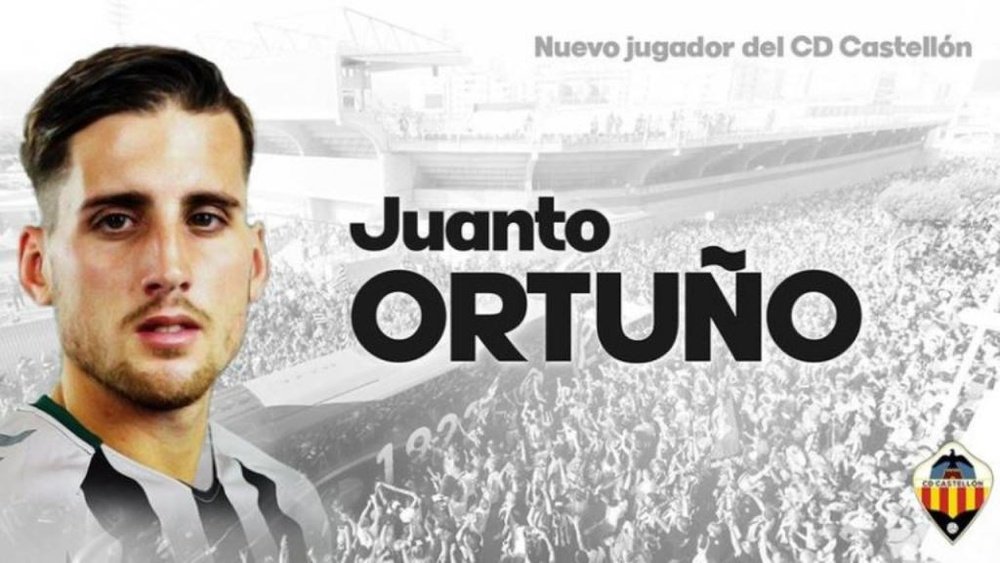 Juanto Ortuño deja el Córdoba y se marcha al Castellón. Twitter/CD_Castellon
