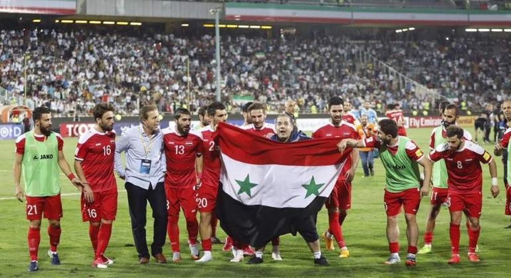 Siria sigue viviendo un sueño gracias a su selección. EFE