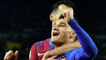 Jutglà devrait quitter le Barça pour 7 millions d'euros. AFP