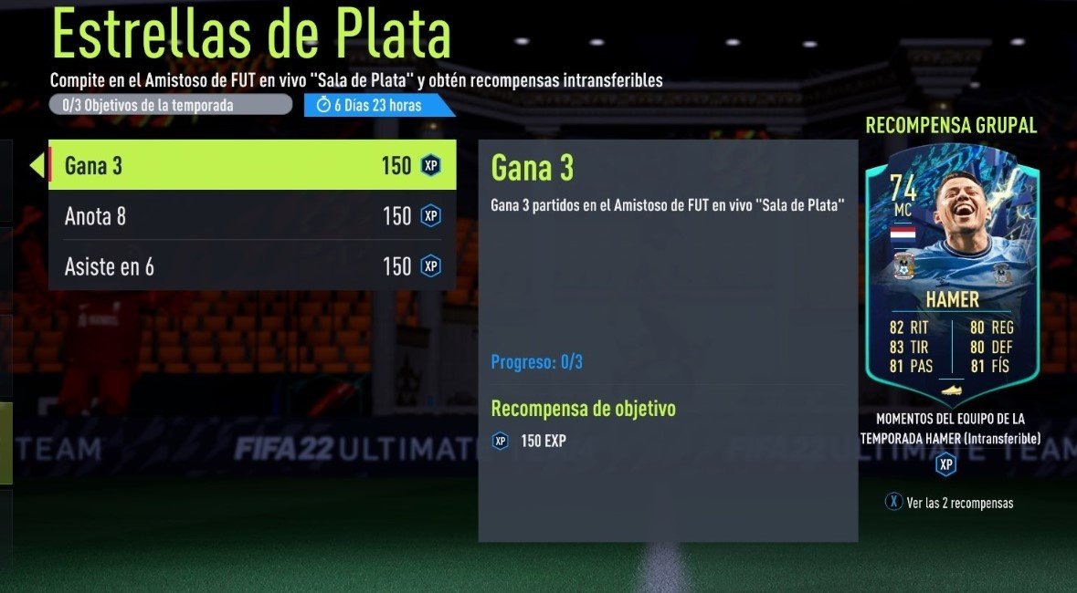 Imagen de la carta TOTS de Gustavo Hamer. EA Sports
