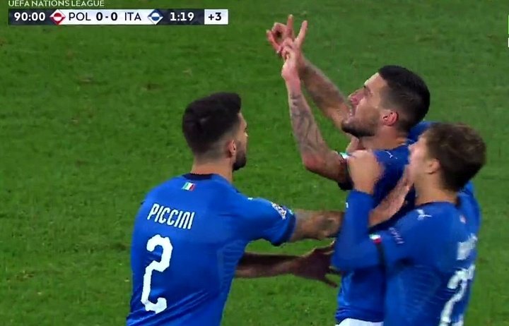 ¡Biraghi salvó a Italia y le dedicó el gol a Astori!
