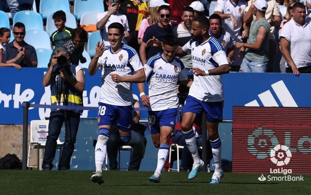 Fran Gámez convirtió un auténtico golazo. LaLiga