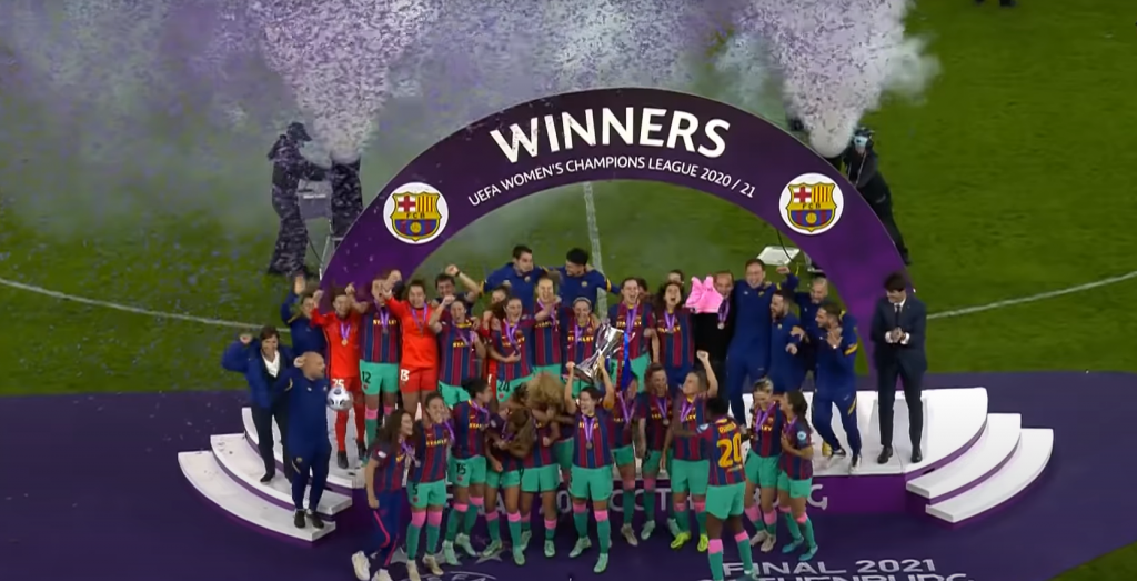VIDÉO : Les féminines du Barça soulèvent la Ligue des Champions
