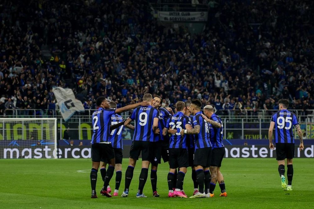 A Inter é campeã da Copa da Itália 22-23. EFE