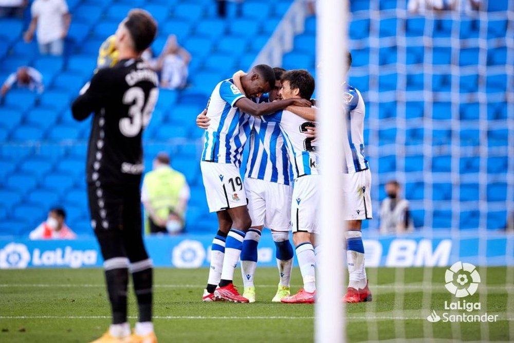 La Real Sociedad venció 1-0 al Levante. LaLiga