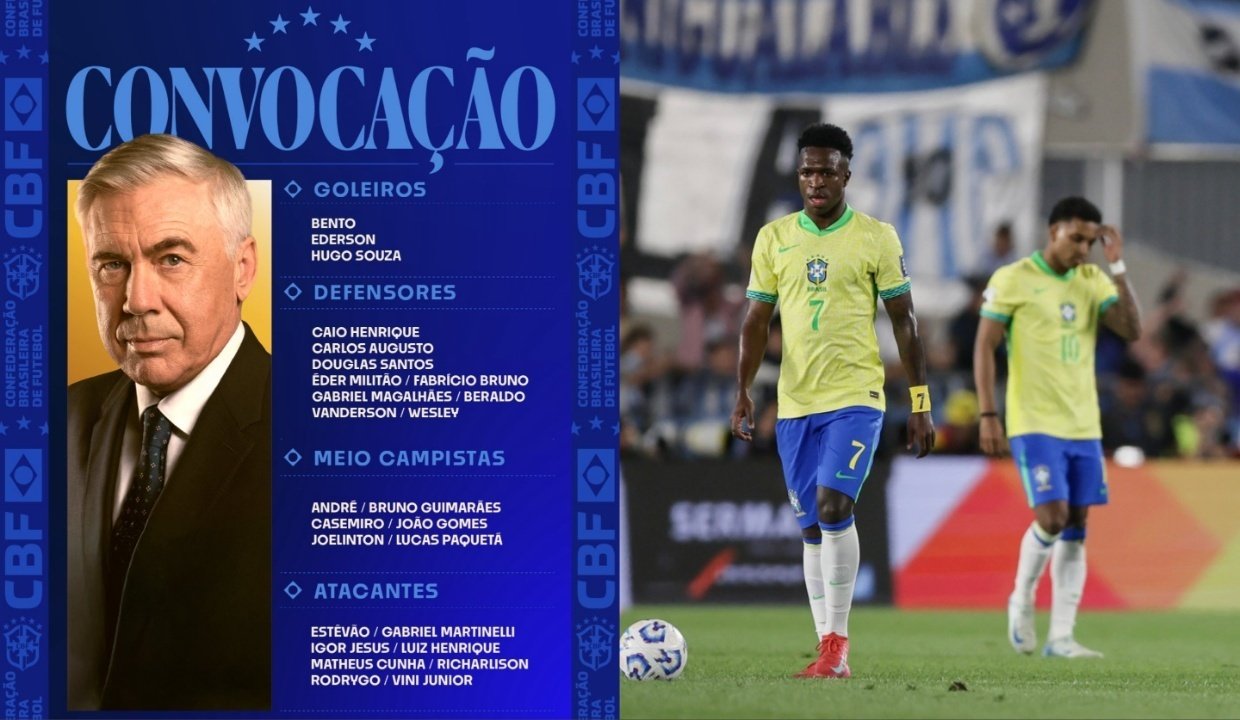 Vini, Rodrygo y Militao vuelven con Brasil; Raphinha se cae por lesión