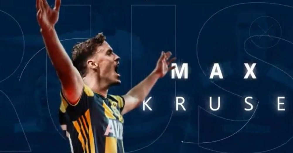 Max Kruse se marcha al Fenerbahçe. Captura/Fenerbahçe