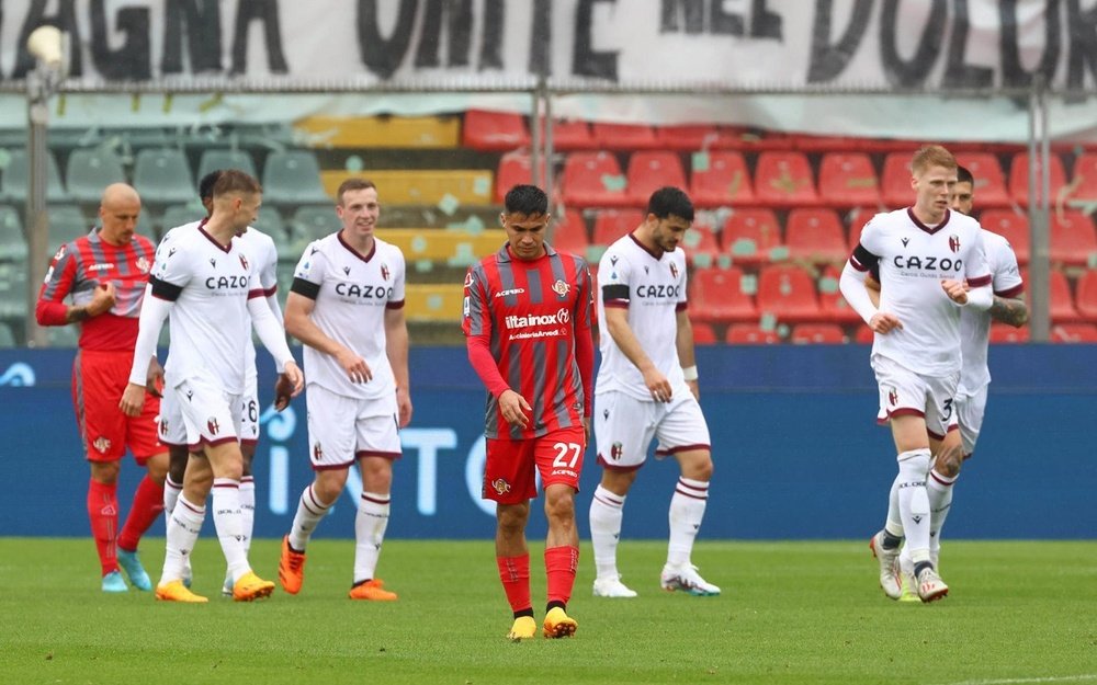 La Cremonese, al borde del descenso. EFE