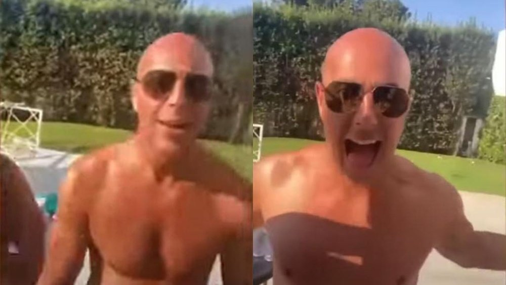 Reina ni se inmutó con el filtro de la calvicie: sale igual con que sin él. Instagram/preinaofficial
