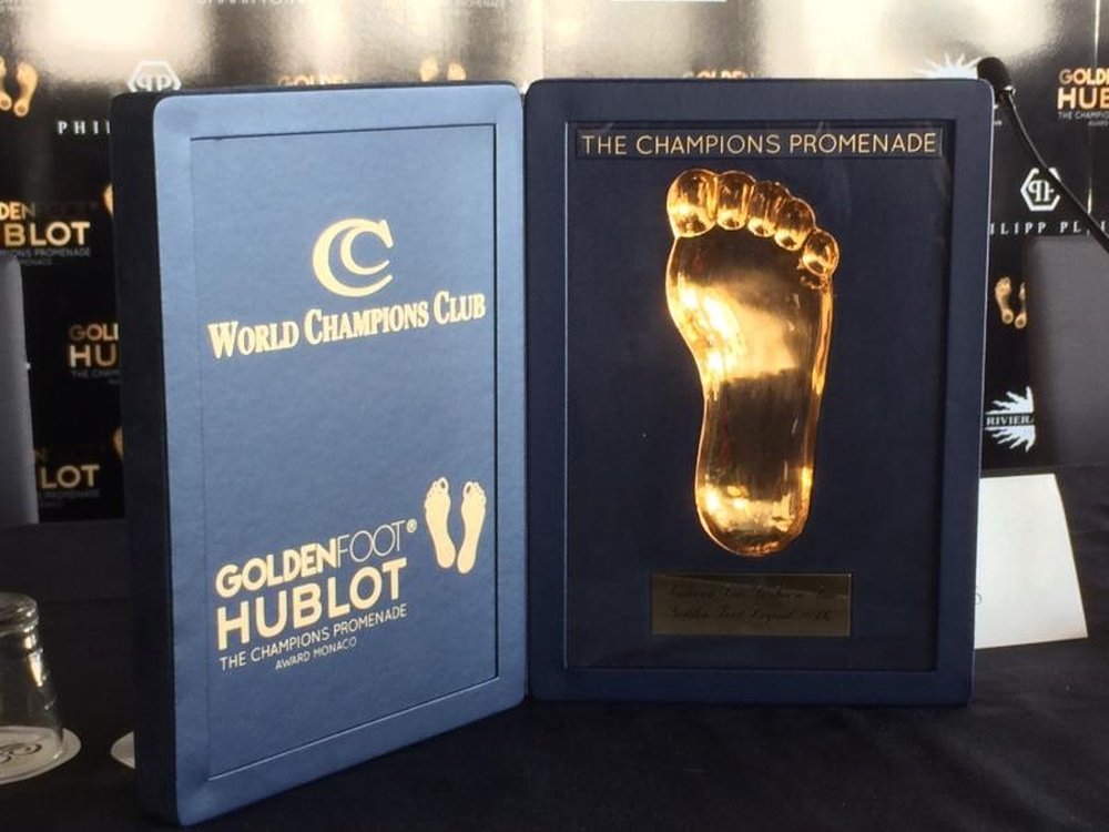 El 'Golden Foot' premia a los mayores de 28 años. Twitter