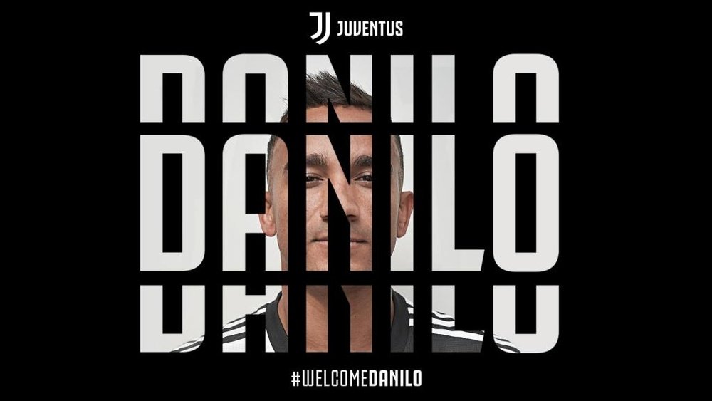 Danilo nouveau latéral de la Juve.  Juventus