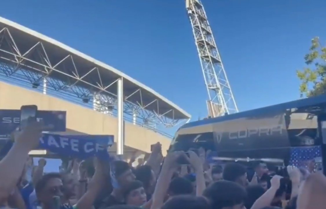 Barca were greeted by jeers and boos in Madrid. Screenshot/Sport