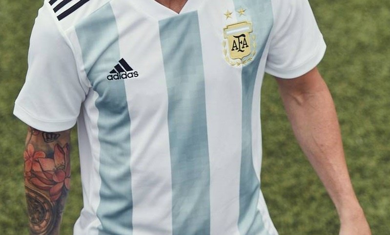 Uniforme Seleção da Argentina - Copa do Mundo 2018