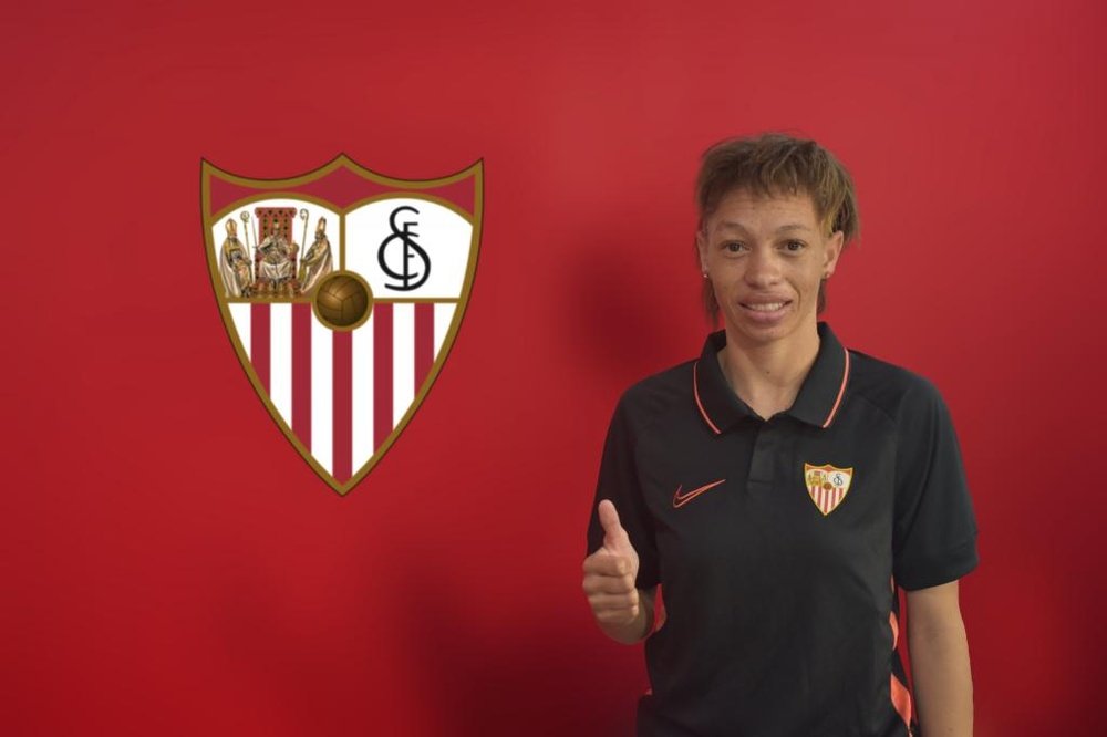 El Sevilla Femenino ficha a Zenatha Coleman. Twitter/SevillaFC_Fem