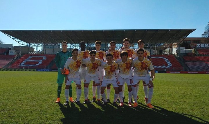 España Sub 17 cayó en su amistoso ante Rusia Sub 18