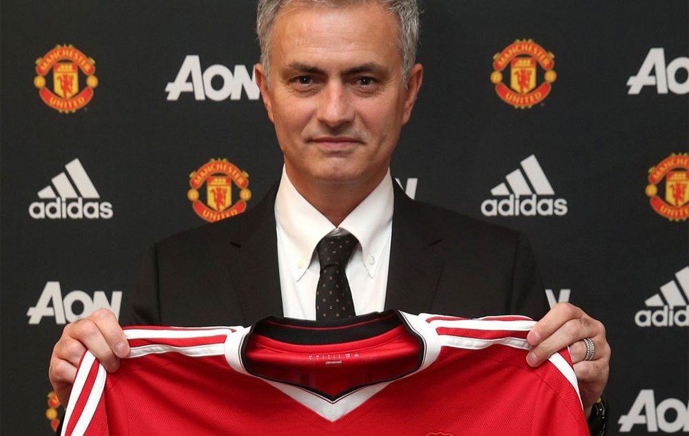 Jose Mourinho has signed a three-year deal with Manchester United. ManUtd