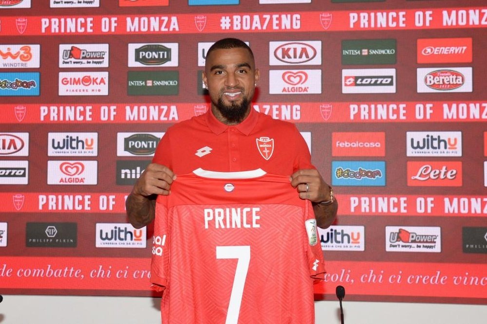 Kevin-Prince Boateng wins Serie B player of December. ACMonza