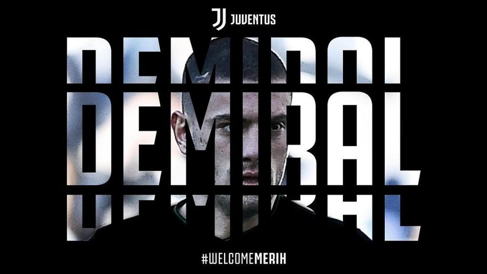 A Juve anuncia novo zagueiro. Twitter/Juventusfc