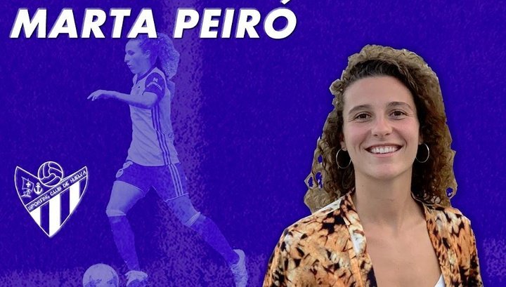 Marta Peiró firma por el Sporting Huelva
