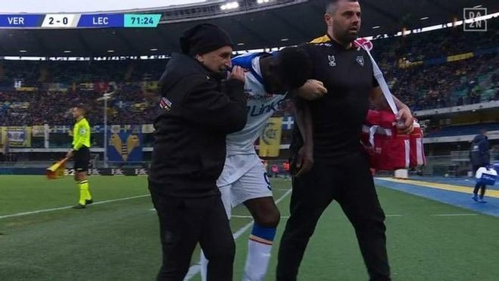 Umtiti's nightmare continues as tears flow after shoulder injury