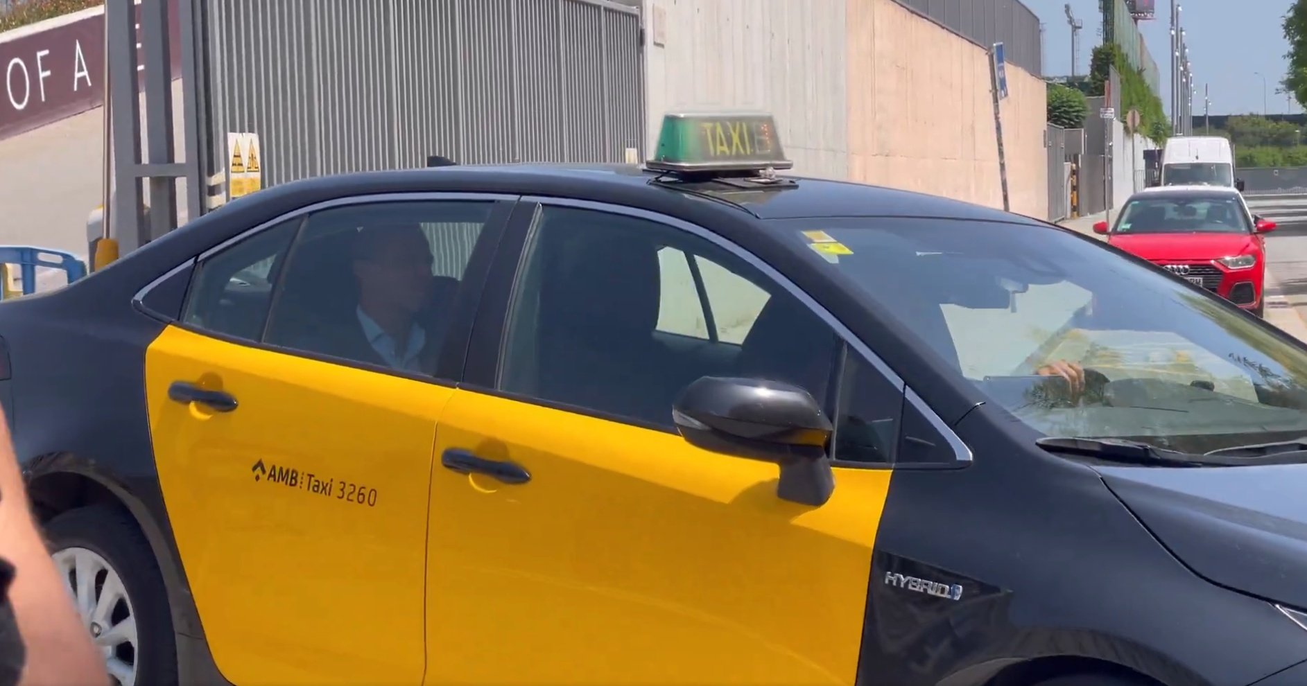 El abogado de Joan García ha estado en las oficinas del Barcelona. Captura/Jijantes