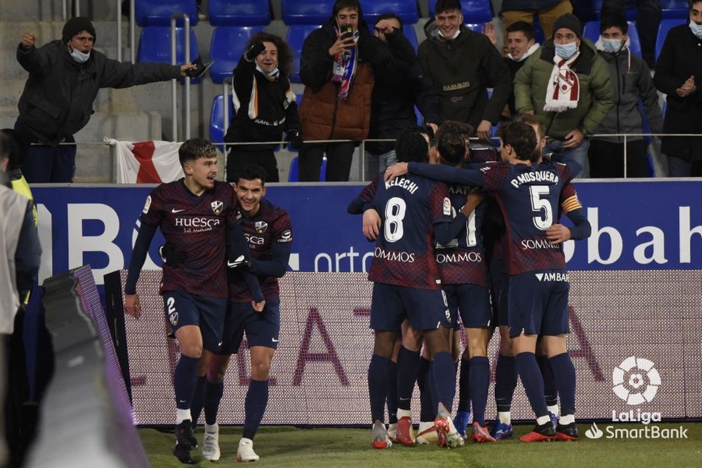 El Valladolid cayó por la mínima en Huesca. LaLiga