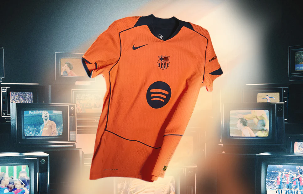 Barcelona unveil vibrant orange third kit for 2025/26 season