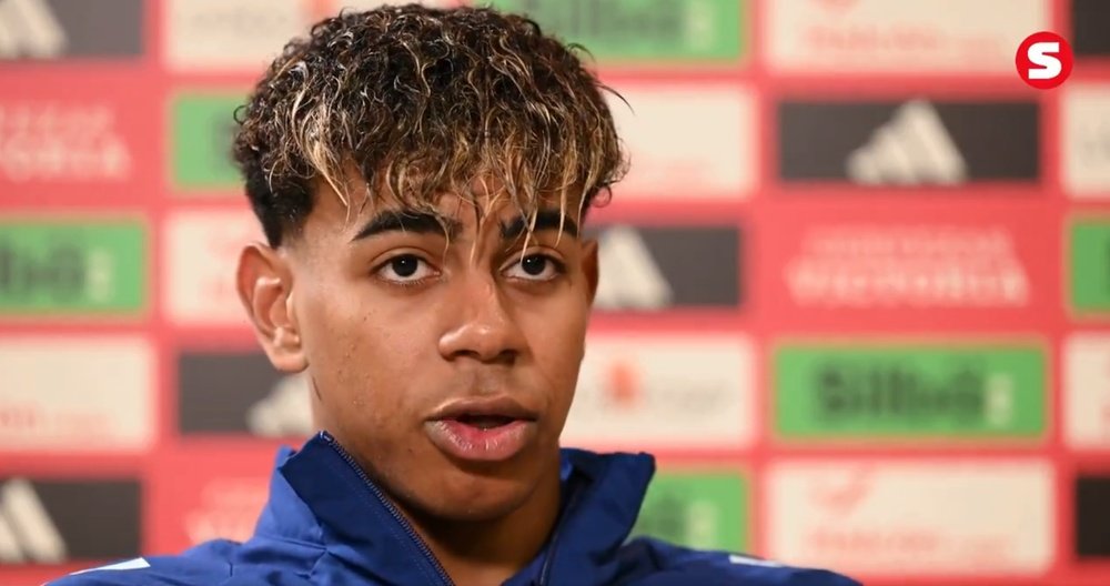 Yamal concedeu uma entrevista ao jornal Sport. Captura/Sport