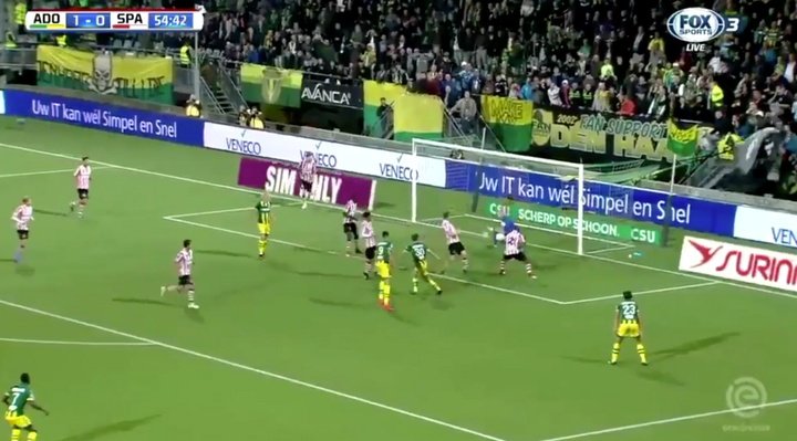 The fourfold save of the season happened in the Eredivise