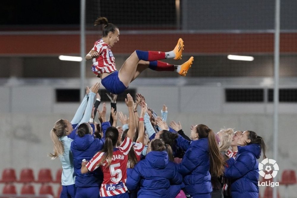 El Atlético venció por 4-0 al Tenerife Granadilla. LaLiga