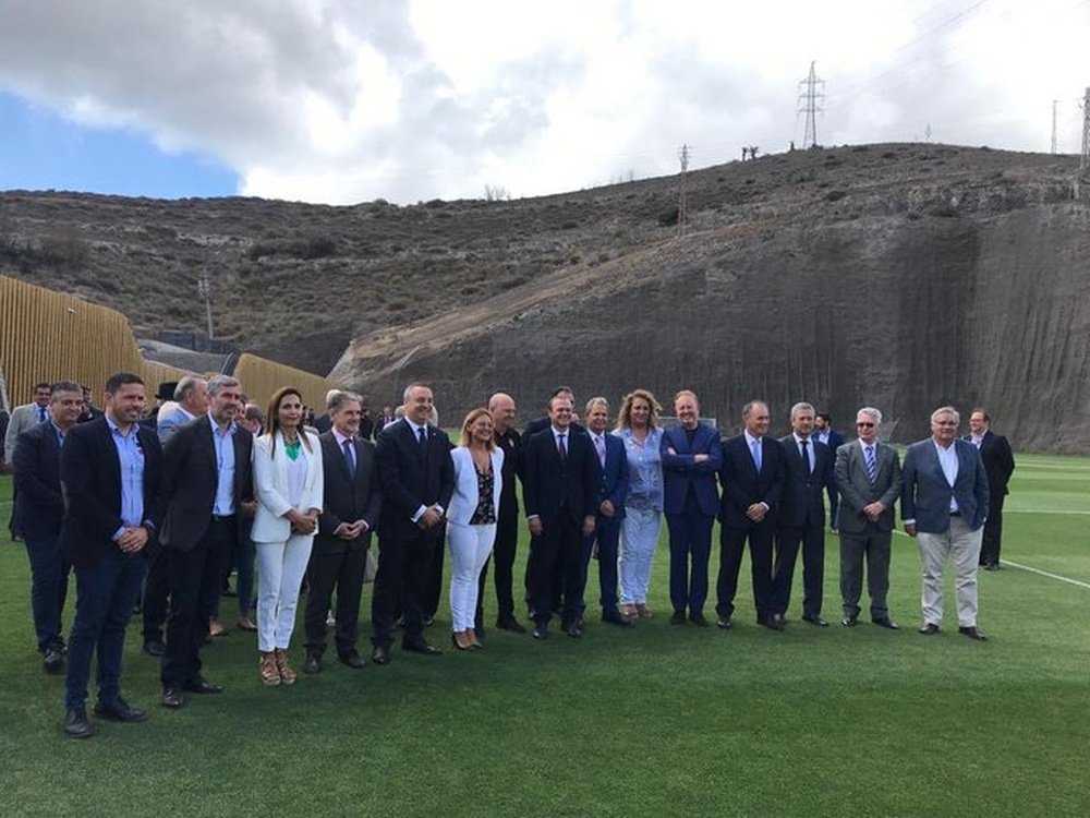 Las Palmas inauguró hace poco su nueva Ciudad Deportiva en Barranco Seco. Twitter/UDLP_Oficial